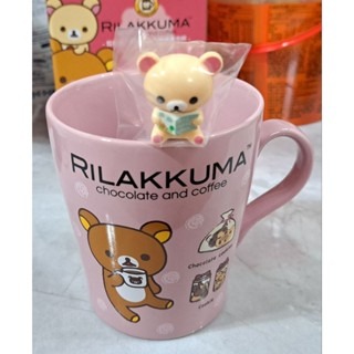 雜貨  7-11 拉拉熊甜蜜巧克力咖啡馬克杯(附攪拌棒)-細節圖2