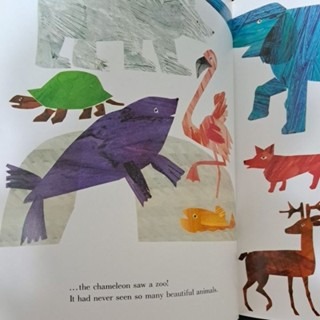 英文繪本  THE Mixed-Up Chameleon Eric Carle-細節圖5