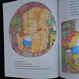 英文   GOLDILOCKS and THE THREE BEARS 金髮姑娘和三隻熊的故事-細節圖3