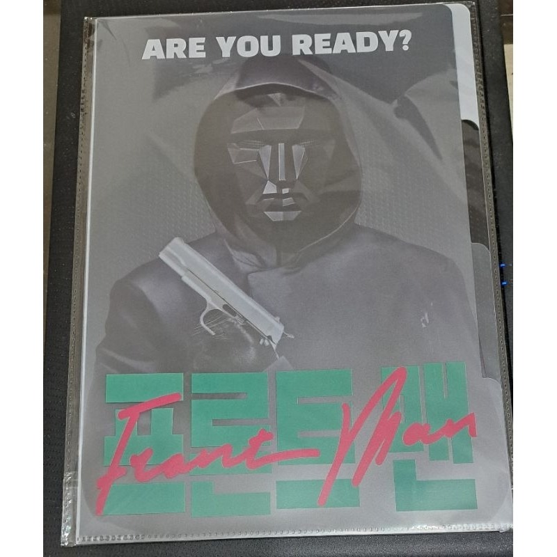 文具 全聯 x「魷魚遊戲」限量多層L型資料夾-細節圖3