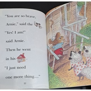 英文讀本 勇敢的阿尼 ARNIE THE BRAVE 附字卡 ＆中文導讀-細節圖4