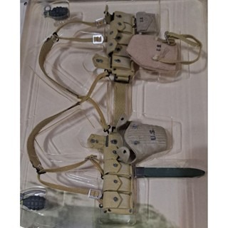 模型 1/6比例二戰諾曼第1944年第4步兵師「史考特」（Scott）可動人偶-細節圖2