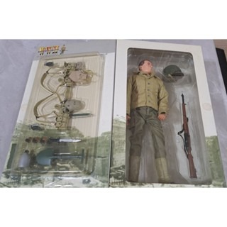 模型 1/6比例二戰諾曼第1944年第4步兵師「史考特」（Scott）可動人偶-細節圖8