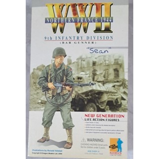 模型 1/6 Dragon威龍 二戰美國陸軍第九步兵師機槍手＂Sean O＇Brien＂ 法國北部 1944-規格圖4
