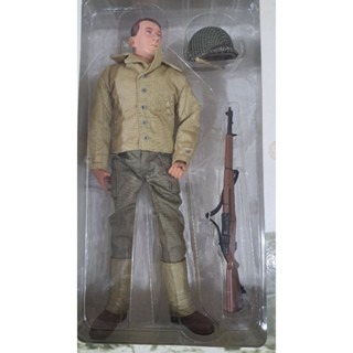 模型 1/6比例二戰諾曼第1944年第4步兵師「史考特」（Scott）可動人偶-細節圖7
