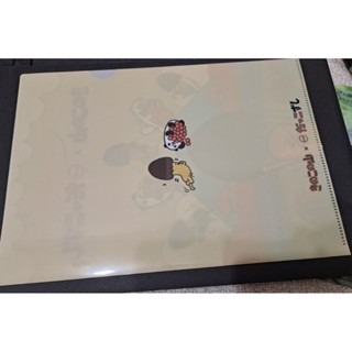 文具 きのこの山 x スシロ一 A4 L型文件夾 限量《明治》香菇山聯名款資料夾-細節圖2