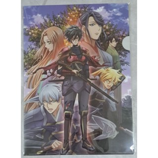 文具  《胡蝶綺～少年信長～》 木棉花 A4 L型資料夾-規格圖2