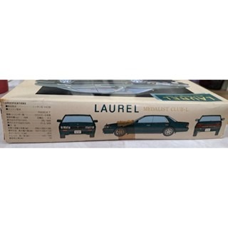 模型 義峰~日本 AOSHIMA 1/24 LAUREL 絕版精緻汽車模型-細節圖3