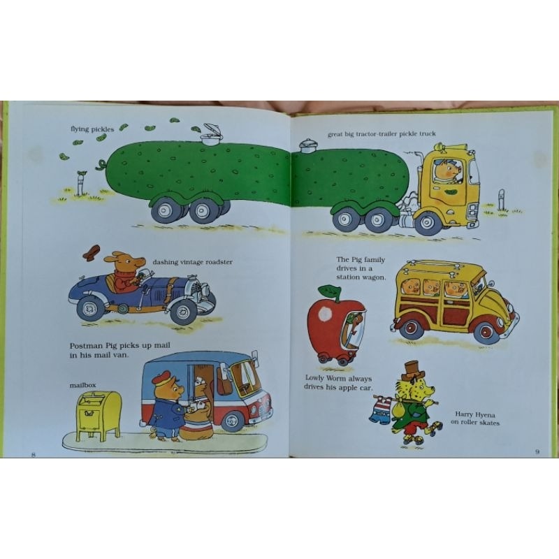 Richard Scarry＇s First Little Learners-Cars and Trucks 汽車與卡車-細節圖2