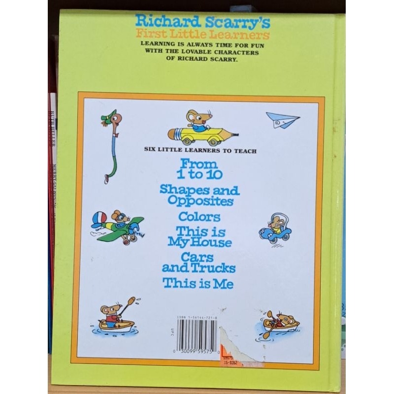 Richard Scarry＇s First Little Learners-Cars and Trucks 汽車與卡車-細節圖3