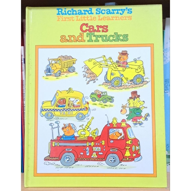Richard Scarry＇s First Little Learners-Cars and Trucks 汽車與卡車-規格圖3