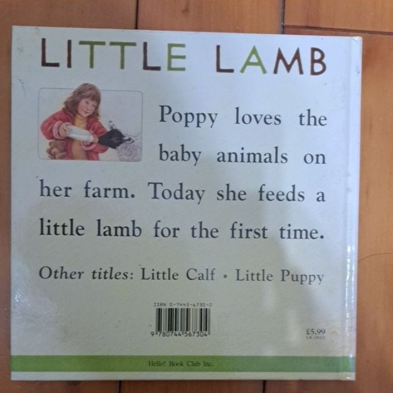 英文   LITTLE LAMB 小綿羊-細節圖3