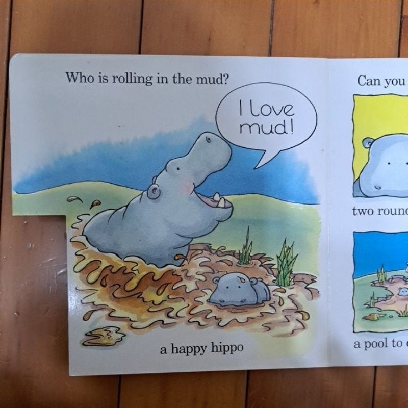 英語  Zoo Animals (Look and Talk Board Books)-細節圖3