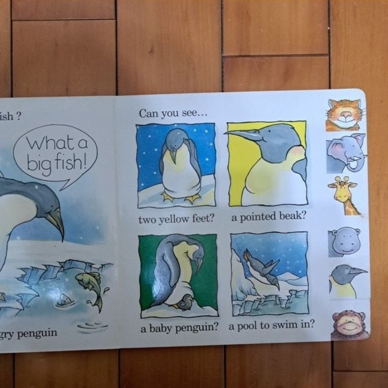 英語  Zoo Animals (Look and Talk Board Books)-細節圖2