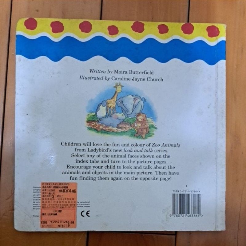 英語  Zoo Animals (Look and Talk Board Books)-細節圖4