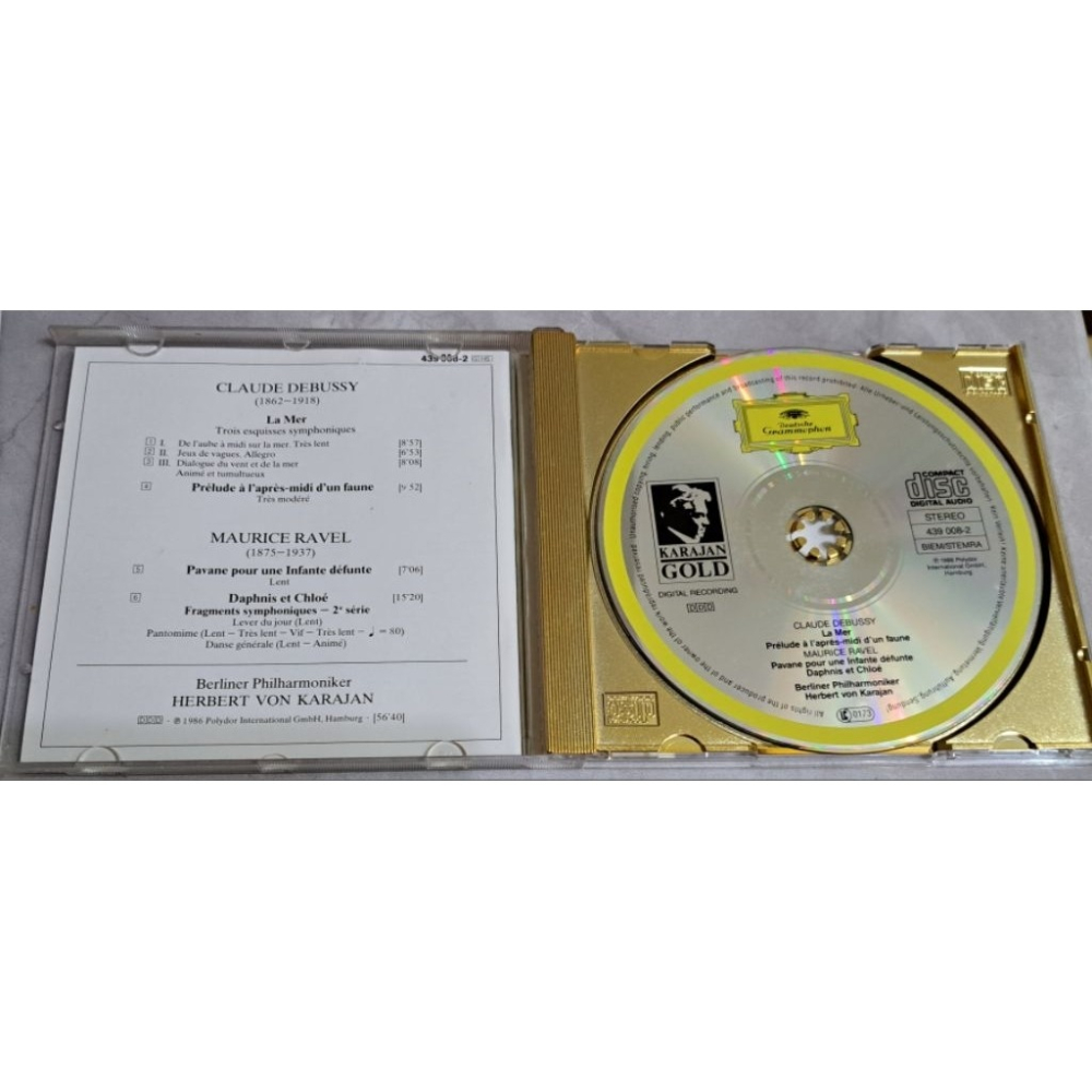 CD 德布西：海，牧神的午後前奏曲 ／拉威爾：第二號達芬尼與克羅伊組曲-細節圖3