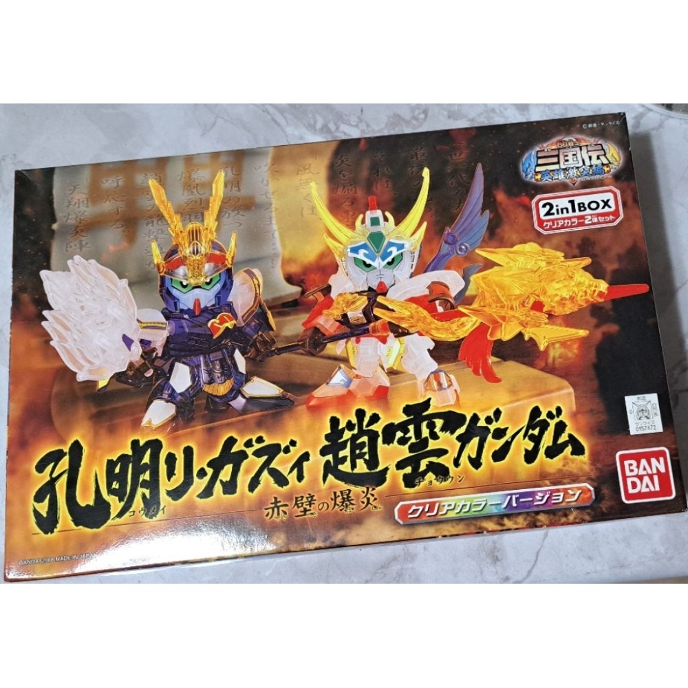 模型 萬代SD 鋼彈三國傳孔明Re-GZ 與趙雲2in1BOX 模型-規格圖5