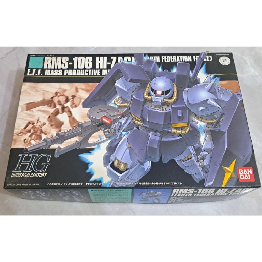 鋼彈模型 Bandai 1/144 HGUC 055 RMS-106 高性能薩克（地球聯邦軍配色）-規格圖7