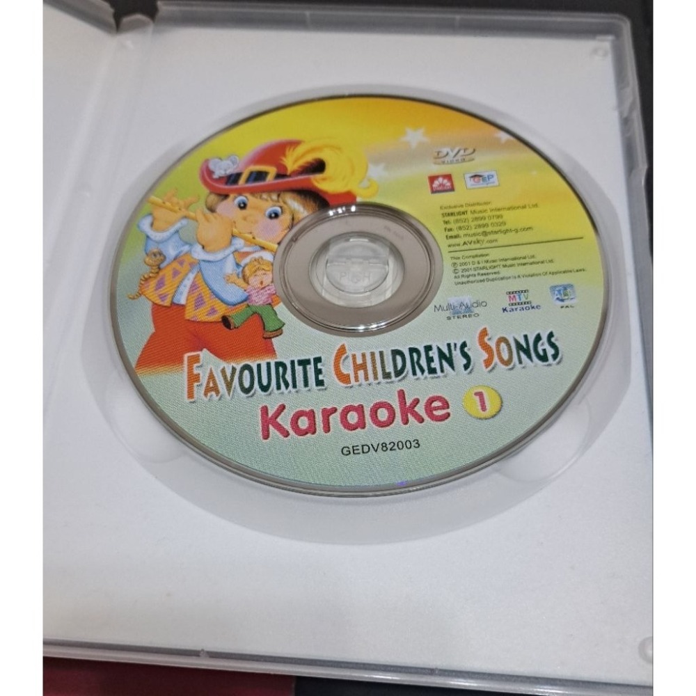 DVD   英文兒歌伴唱DVD-細節圖2