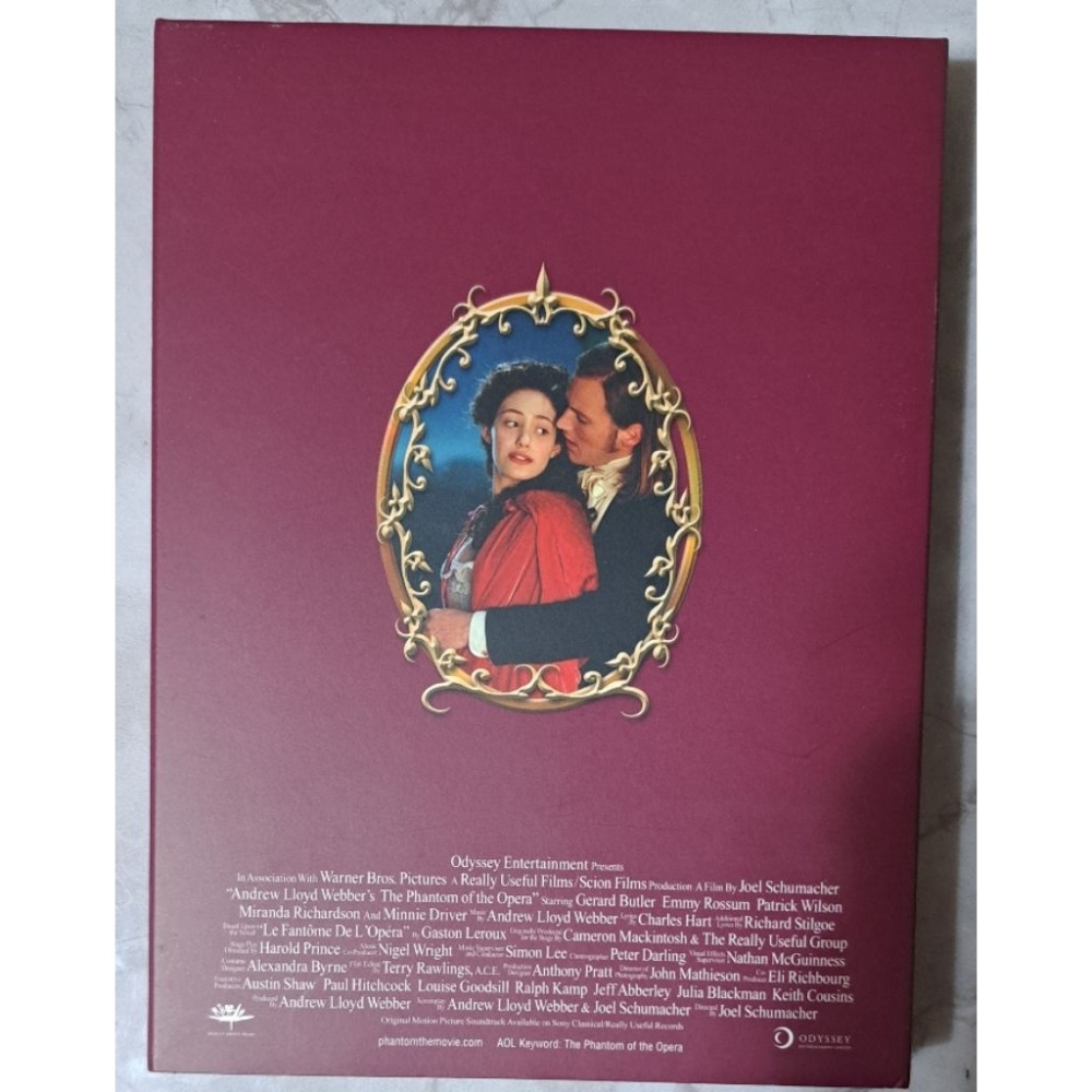 DVD 🌟絕版🌟 安德魯洛伊韋伯 歌劇魅影 三碟豪華珍藏版 3DVD (得利公司貨)-細節圖9