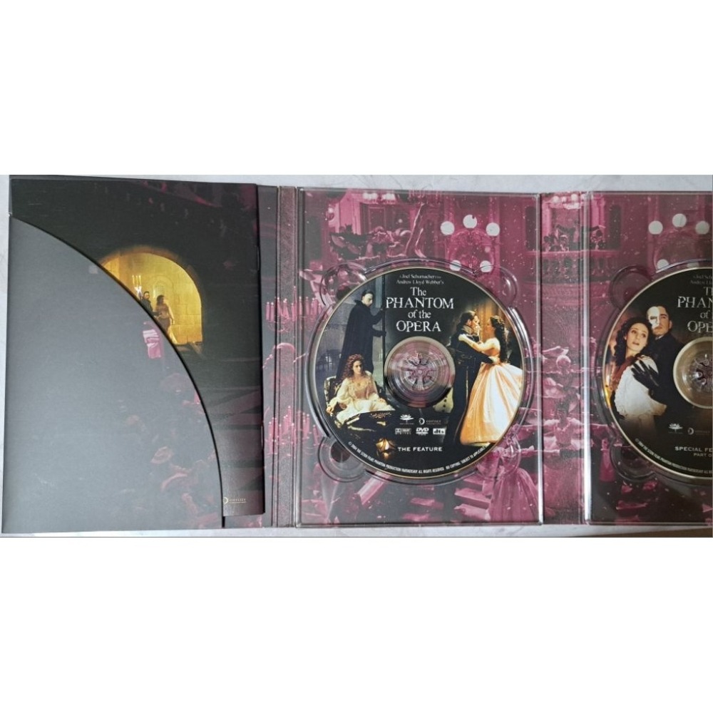 DVD 🌟絕版🌟 安德魯洛伊韋伯 歌劇魅影 三碟豪華珍藏版 3DVD (得利公司貨)-細節圖4