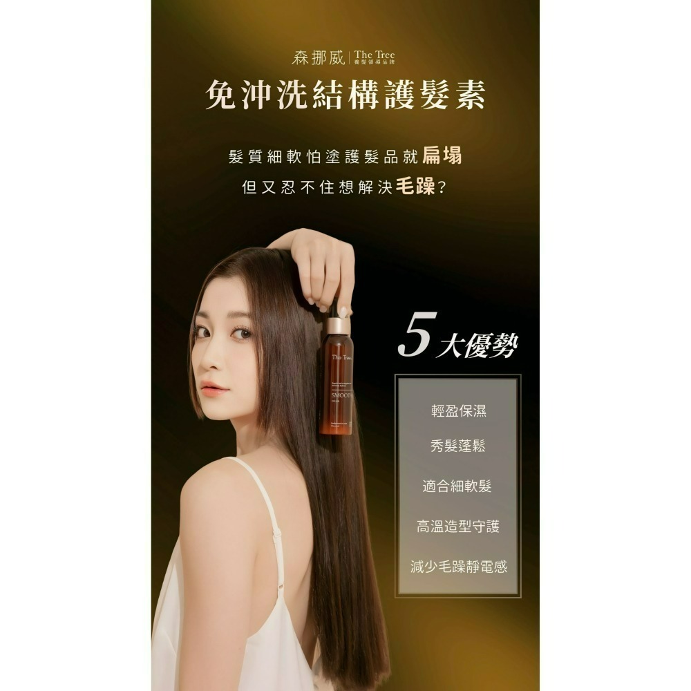 森 挪威｜免沖洗結構護髮素-細節圖5