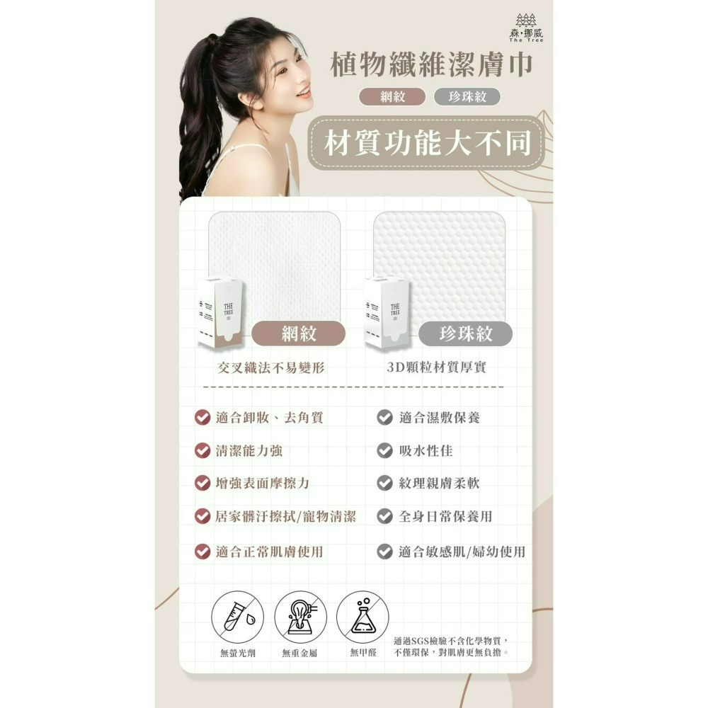 森，挪威 ｜100%植物纖維潔膚巾-細節圖5