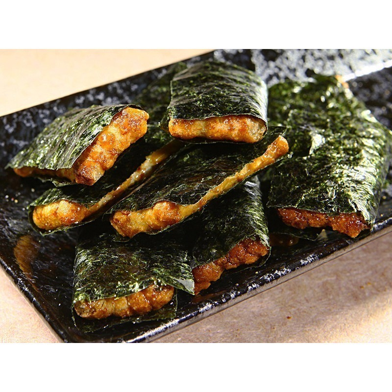 菊一米菓【海苔捲】日本米果あられ-細節圖3