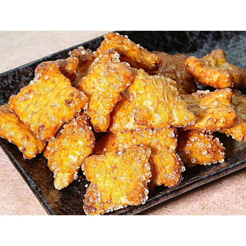 菊一米菓【砂糖顆粒味噌】日本米果あられ-細節圖2