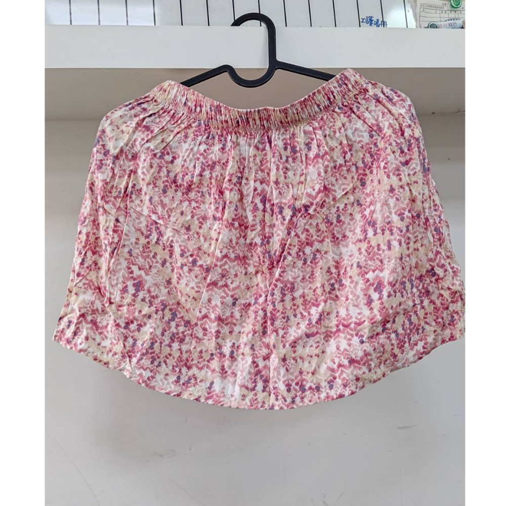 【二手良品中古衣】98號abercrombie kids粉色鬆緊半身裙女童L號14碼130cm-細節圖2