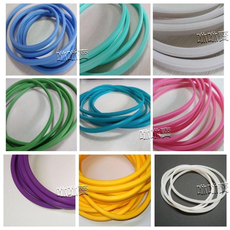 矽膠圈  保鮮盒密封圈 /自行測量 寬0.5 厚0.7/0.8/0.9cm  密封條 膠條 膠圈 大飯盒 不鏽鋼飯盒-細節圖4