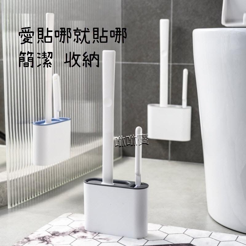 軟質矽膠馬桶刷 1組大小兩刷-細節圖5
