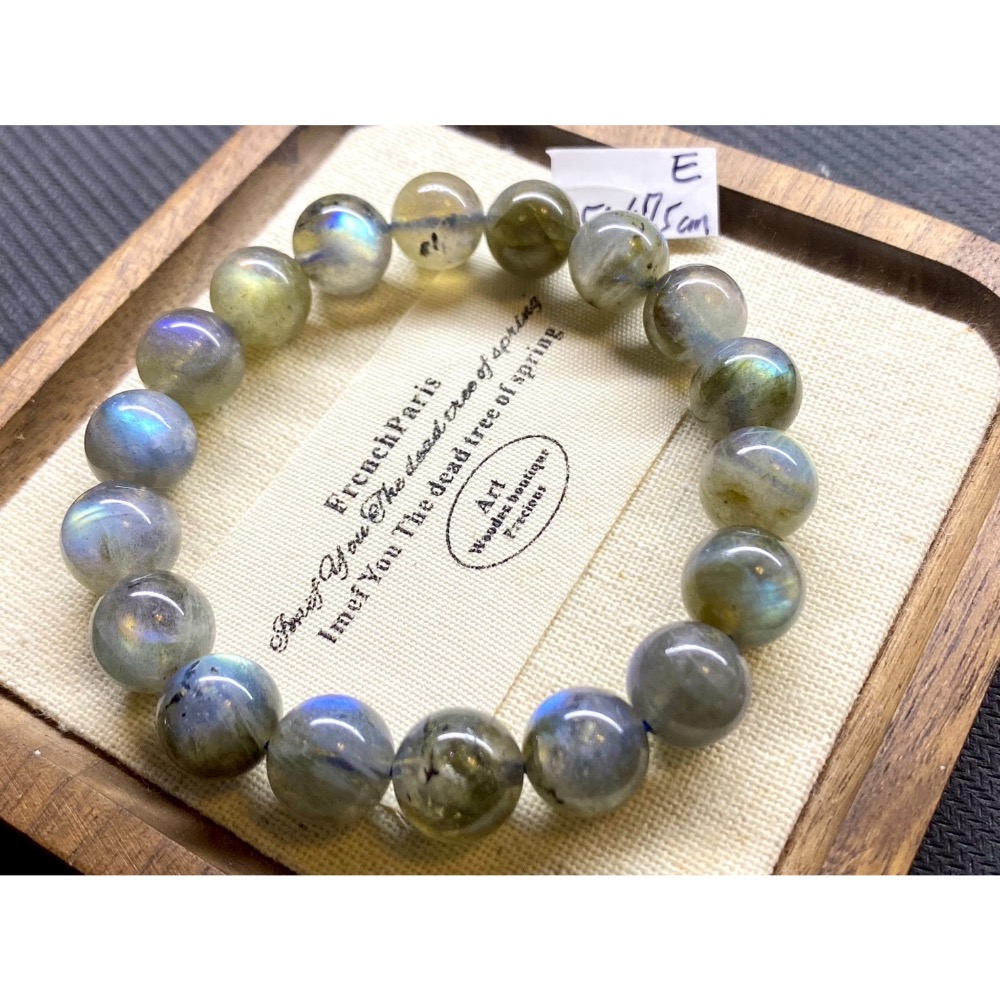 灰月光 粗獷野性美 高能量拉長石 稀有 黑體 顆顆帶光 實品更美手機拍不出 藍光彩光 收一件少一件 療癒精品-細節圖9