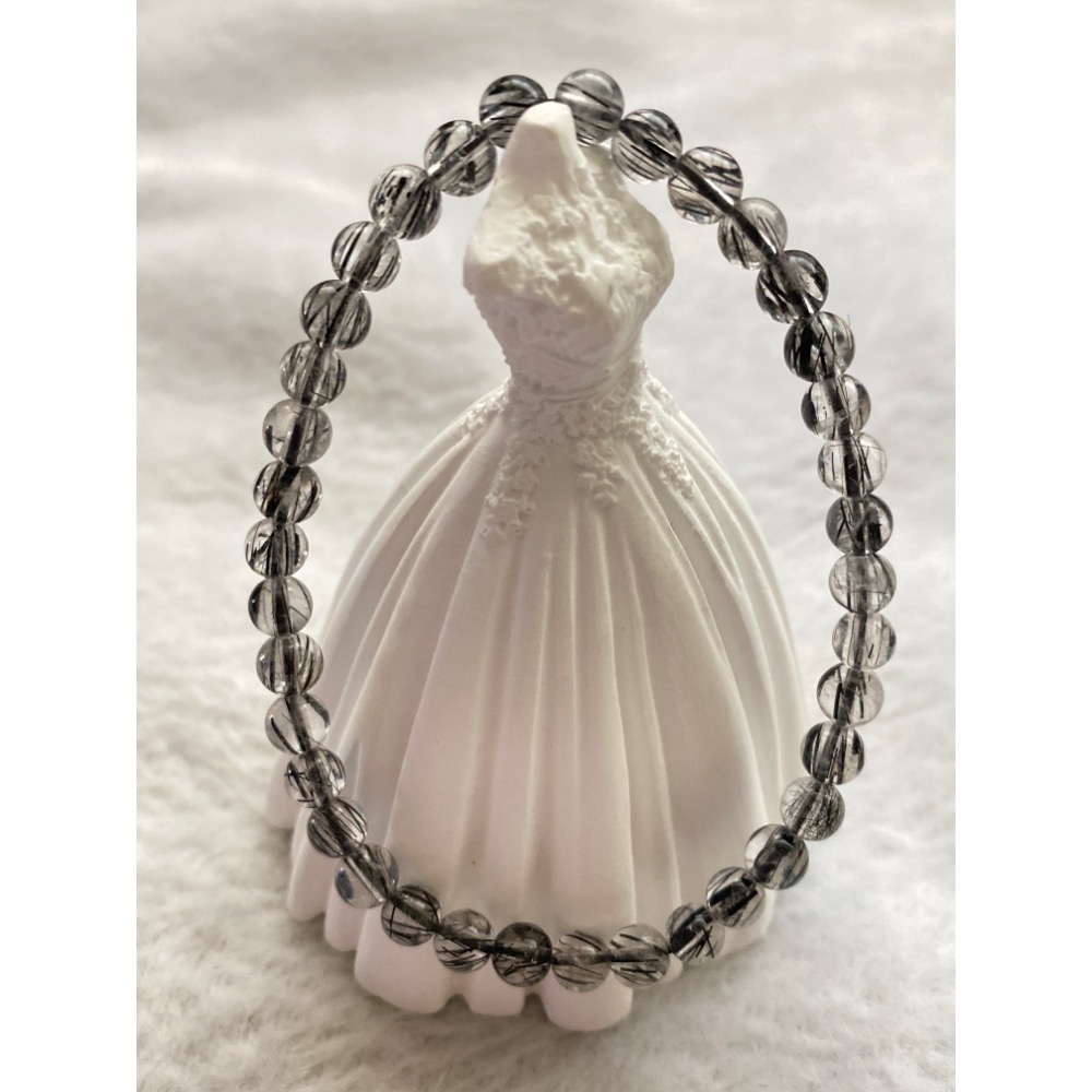 黑髮晶守護手飾 精巧淨透順髮款-細節圖4