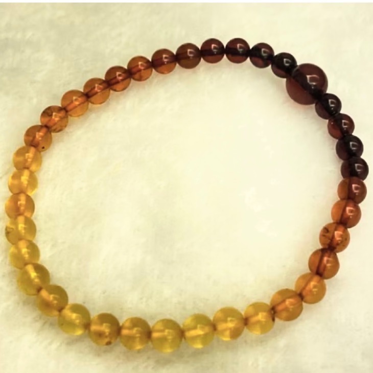 彩虹琥珀 安身補氣血手飾 ￼彩虹珀 8+墨西哥血珀 +波羅的海 5+-細節圖4