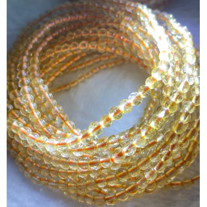 鈦晶 金髮晶 精緻小巧多圈 守護 手飾-細節圖5