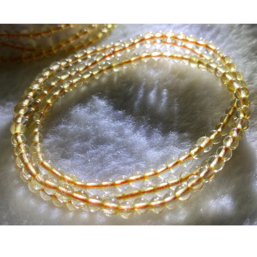 鈦晶 金髮晶 精緻小巧多圈 守護 手飾-細節圖8