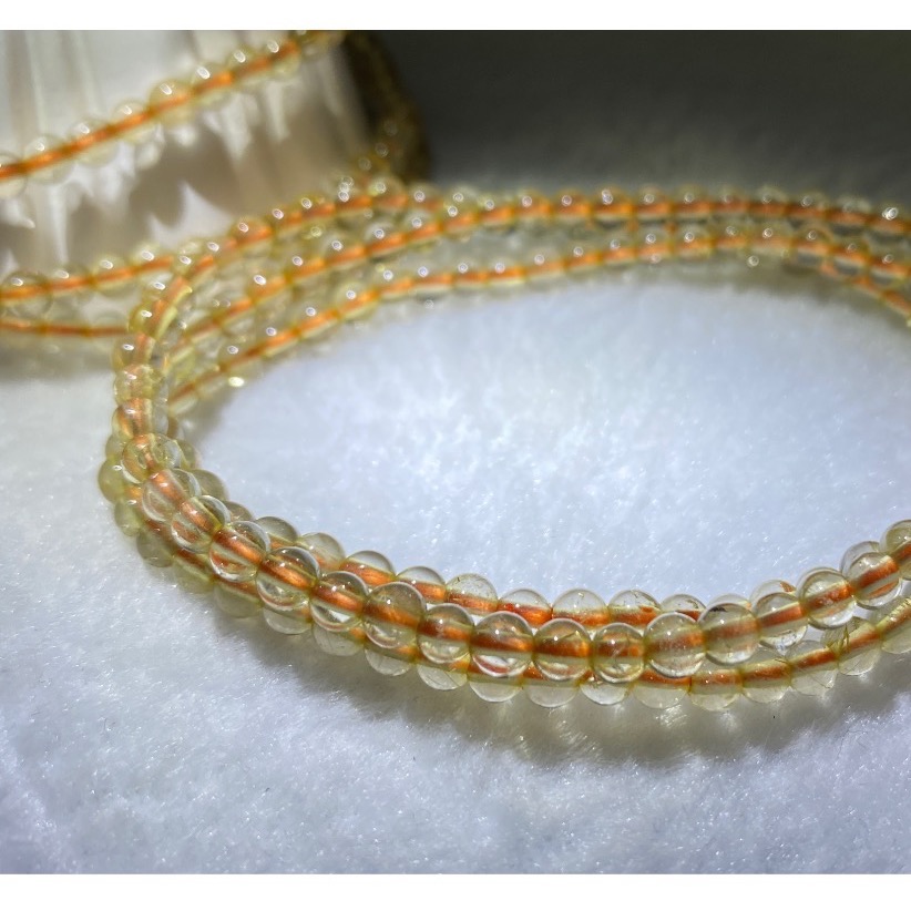 鈦晶 金髮晶 精緻小巧多圈 守護 手飾-細節圖11