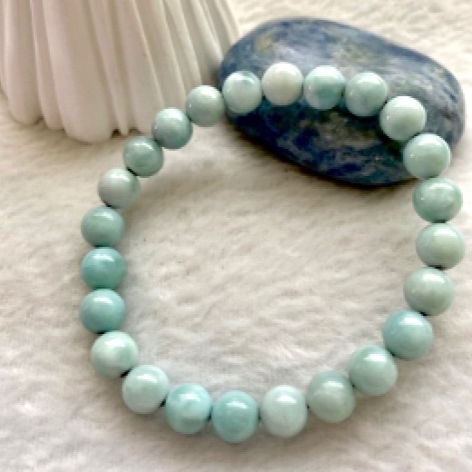 拉利馬 海紋石 多明尼加🇩🇴 國寶石 療癒身心靈 手飾-細節圖3