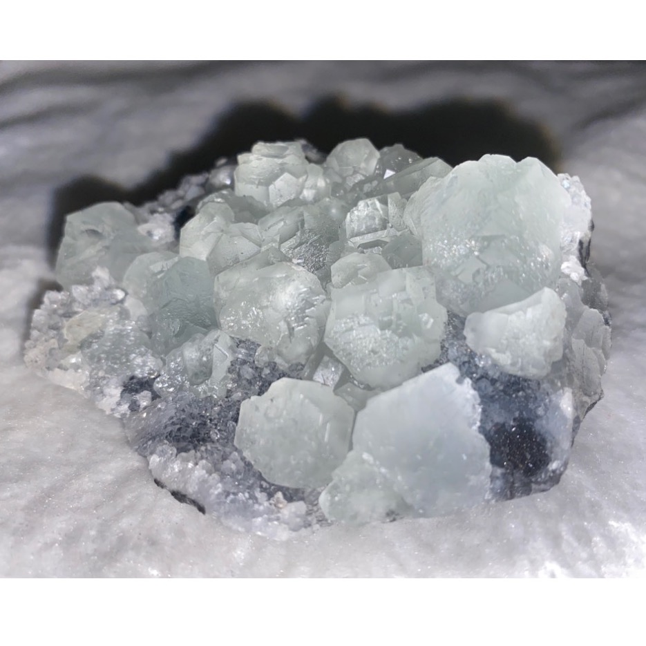 ￼香花嶺螢石 智慧之石 綠螢石 原礦 晶體透亮 很美-細節圖2