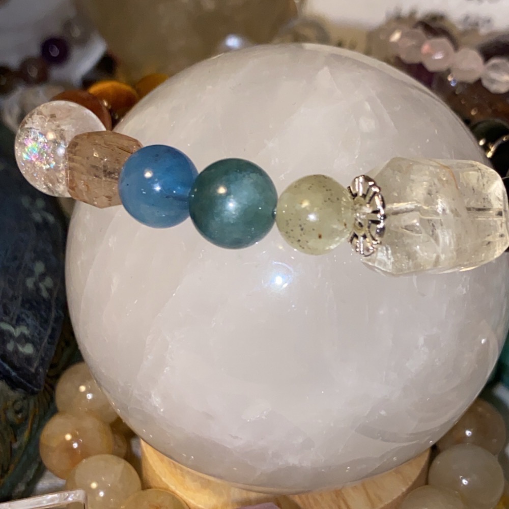 客製化天然水晶手環-細節圖2