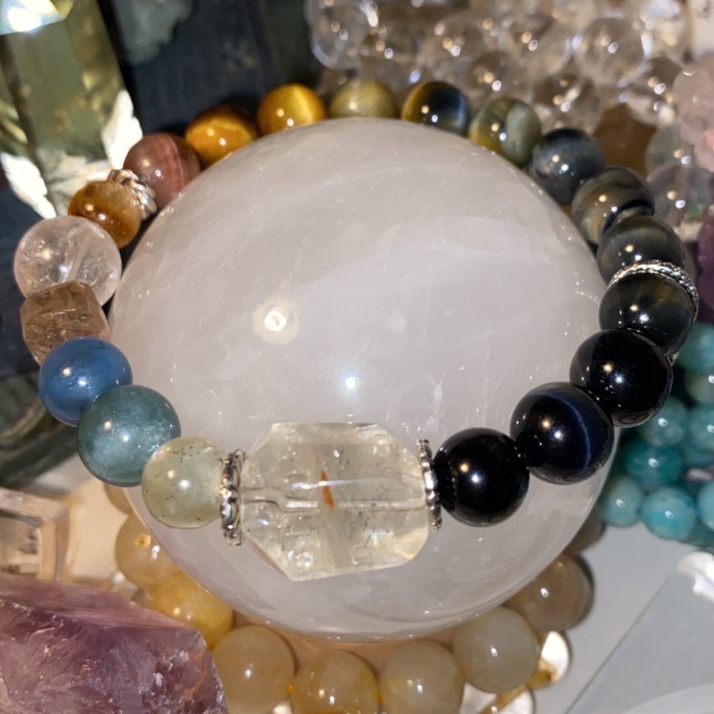 客製化天然水晶手環-細節圖3