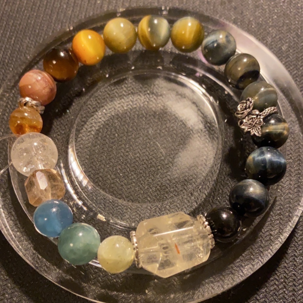 客製化天然水晶手環-細節圖4