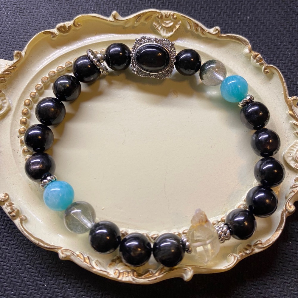 客製化天然水晶手環-細節圖6