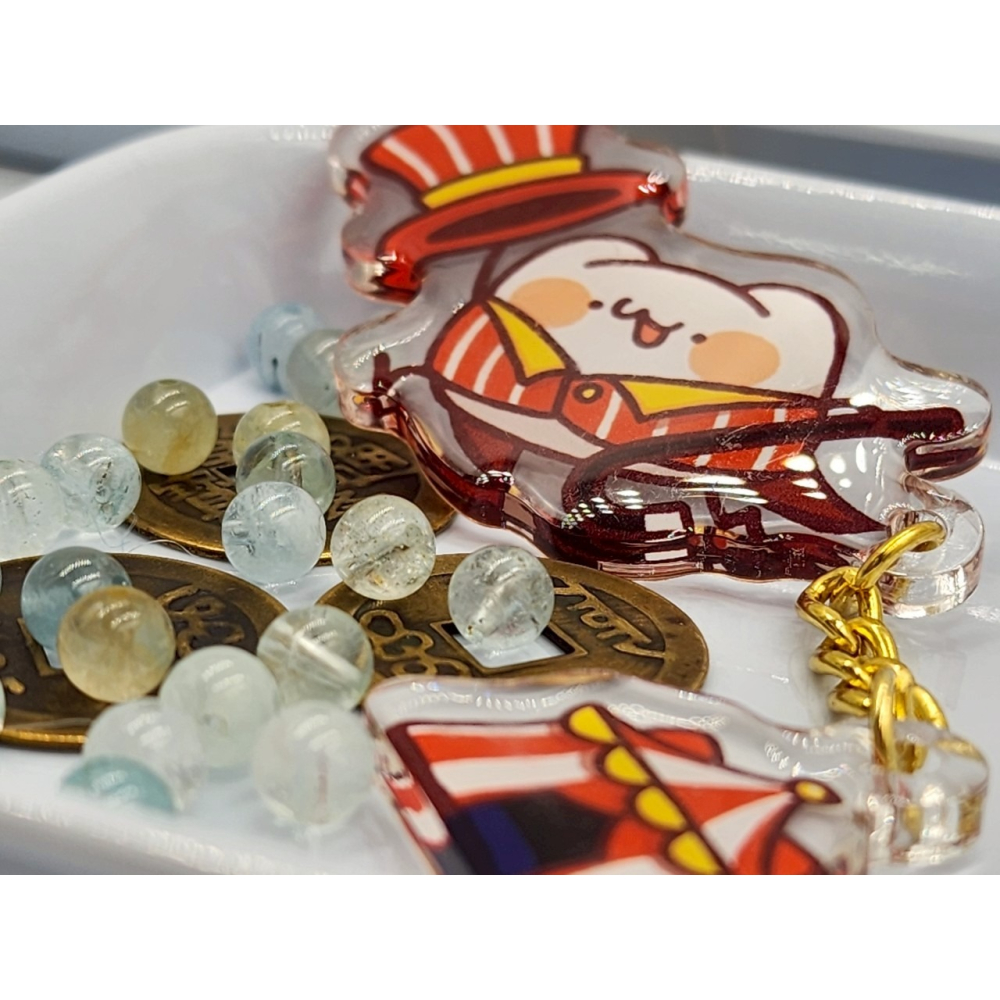 💗媛綺工作坊💗 海藍寶10顆 直孔珠 6咪 台灣出貨 散珠 水晶 礦石 純天然水晶-細節圖3