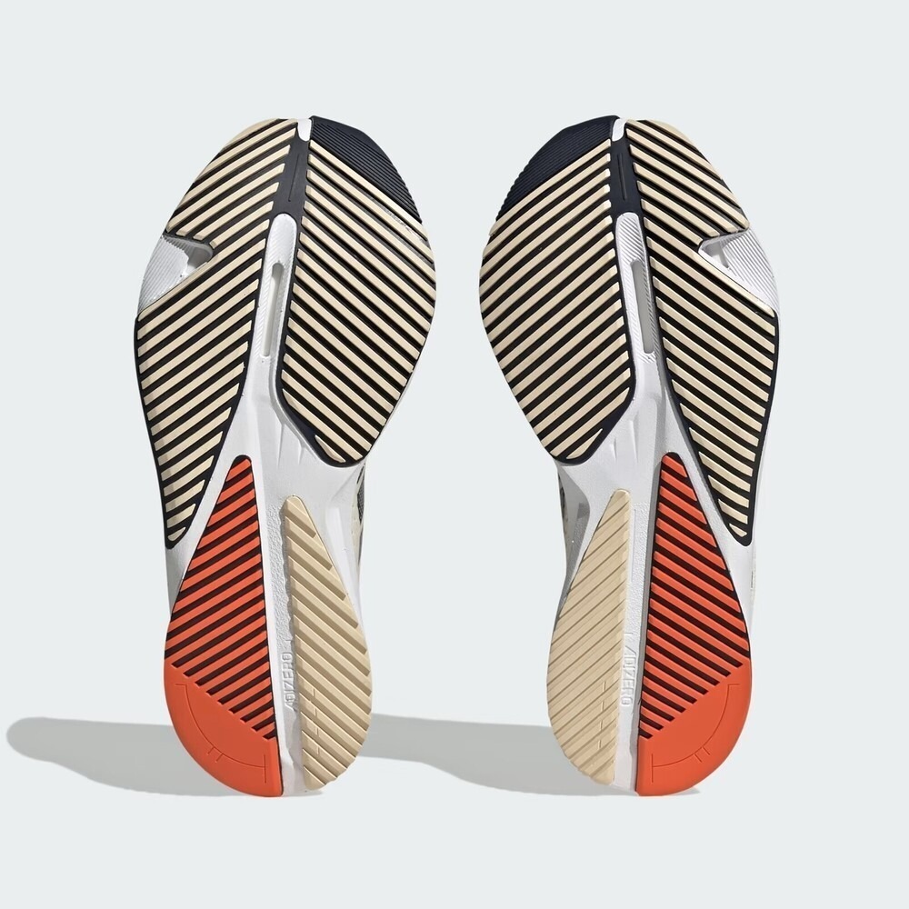 大童 Adidas Adizero SL J 慢跑鞋 運動鞋 支撐 彈力 緩震 粉筆白 藍 - IF5542-細節圖5