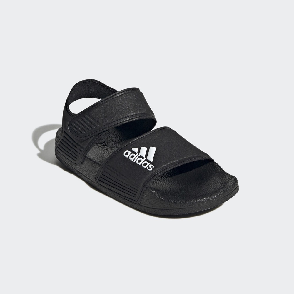 童鞋 adidas ADILETTE 運動涼鞋 黑 - GW0344-細節圖2