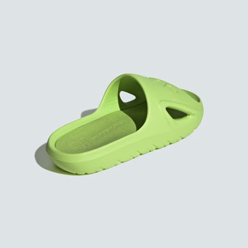 男女款 adidas Adicane Slide 運動休閒 夏日海灘泳池 舒適耐穿 螢光色 - IF6038-細節圖3