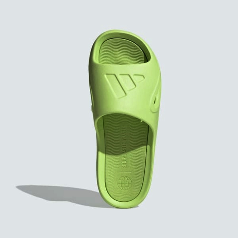 男女款 adidas Adicane Slide 運動休閒 夏日海灘泳池 舒適耐穿 螢光色 - IF6038-細節圖4
