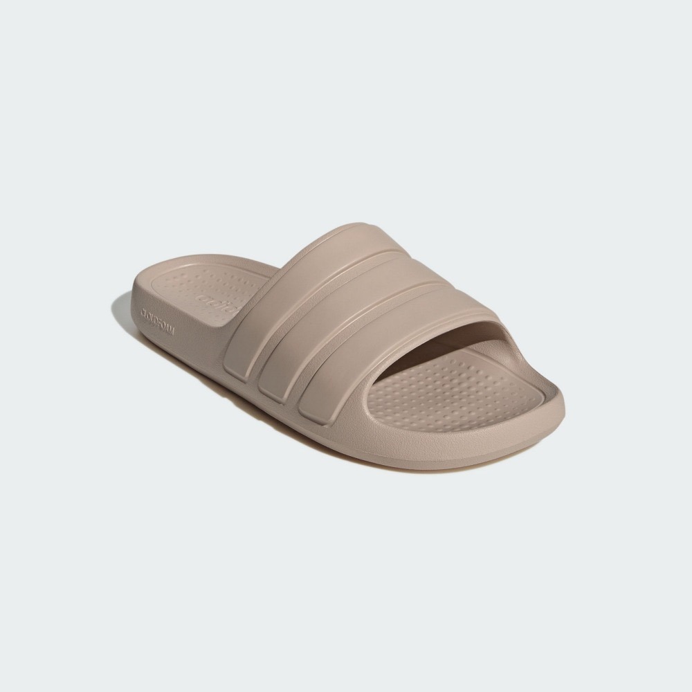 男女款 adidas ADILETTE FLOW 運動拖鞋 涼拖鞋 舒適耐穿 沙色 - IG6859-細節圖2